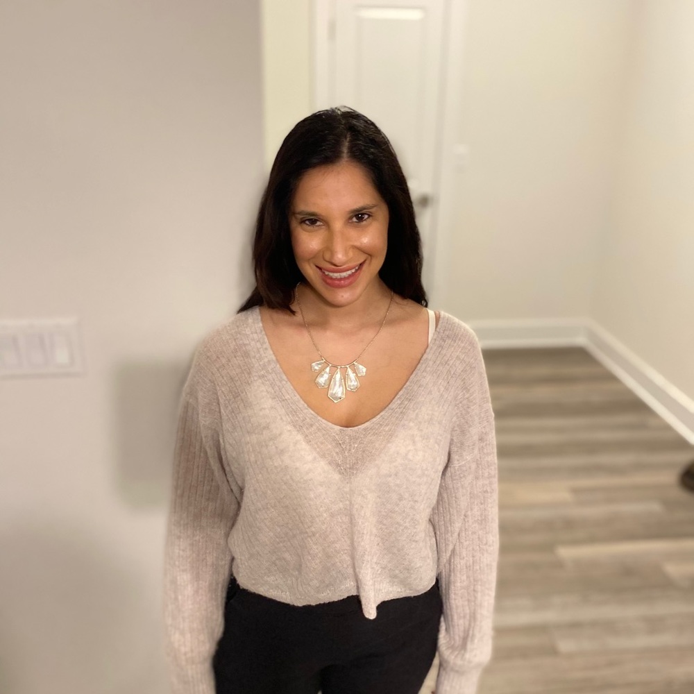 Statement necklace.